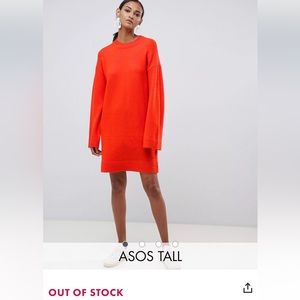 ASOS Knit Chunky Mini Dress